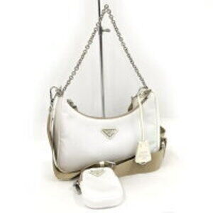 PRADA Shoulder Bag Edition White